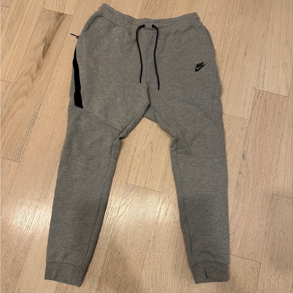 Nike Grey Joggers with Black Logo